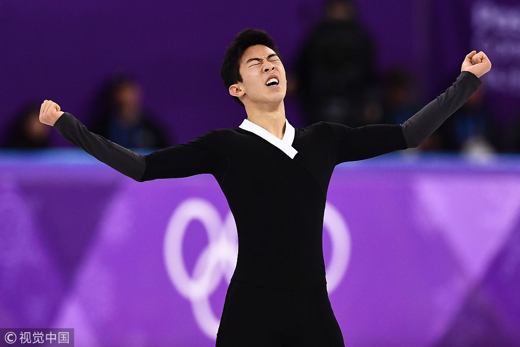 2018平昌冬奥会   陈巍1999年出生于美国犹他州的盐湖城,是全美花滑史