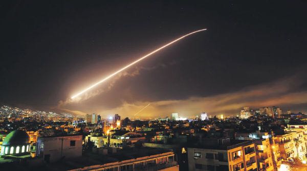 俄专家：叙利亚成功抗击美英法 打脸“非接触战争”