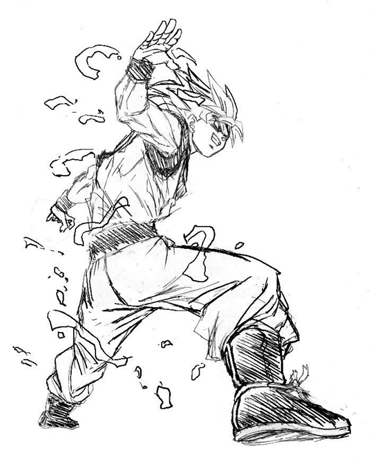 《龙珠:超》漫画悟空线稿被指描图美国队长