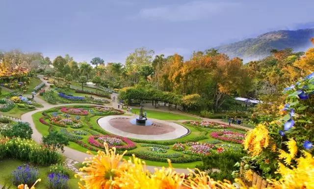 泰北清莱旅游景点推荐——皇太后花园