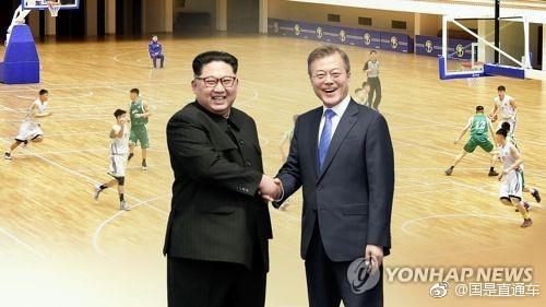韩统一部：期待金正恩现场观看韩朝篮球赛