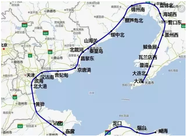 定了!环渤海潍烟高铁今年12月开工