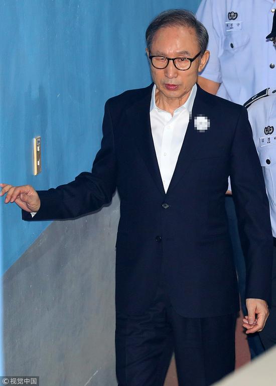 韩前总统李明博刚被判15年 又被美国税务局传唤