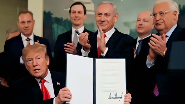 特朗普刚承认以对戈兰高地主权 以总理赶紧“拍马屁”