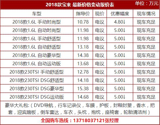 大众宝来价格优惠6万 18款宝来报价图片