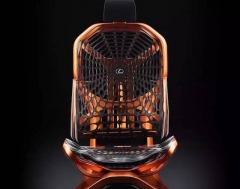 雷克萨斯发布蜘蛛网概念座椅 皮椅落伍了！