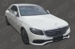 曝奔驰E180 L实车 最便宜的国产奔驰E级