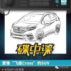 更像“飞度Cross”的SUV 本田WR-V效果图