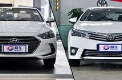 现代领动PK丰田卡罗拉 日韩紧凑级对决