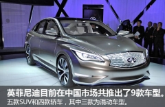 英菲尼迪推首款纯电动车 将瞄准中国市场
