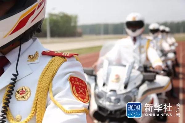 武警国宾护卫队臂章。