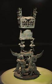 三星堆的青铜神坛陈羽啸摄