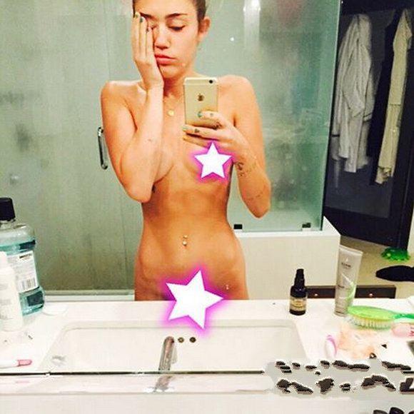 Miley Cyrus网络晒图