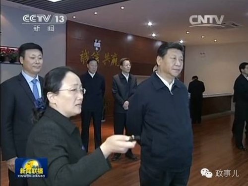 朱晓明向习近平汇报