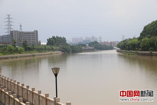 图06：汾江河今日“面貌”。中国网李云鹏摄