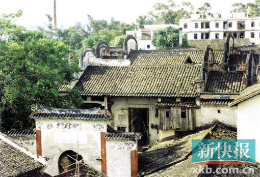 ■昔日菁莪书院的外景。