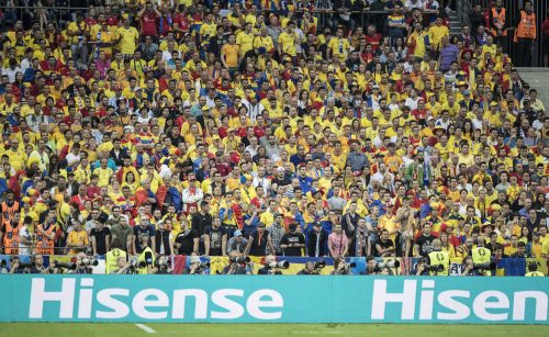 海信亮相法国欧洲杯现场 空调业看海信一球成名