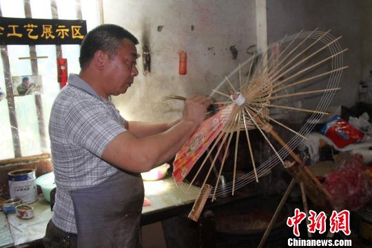 泸州古典油纸伞制作工艺介绍(图文)