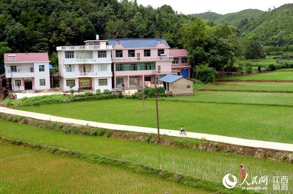 曹泽细对山下等5个自然村的路进行了硬化,大大方便了村民出行。