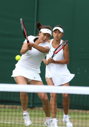 彭帅\/张帅送蛋后遭法网冠军逆转 无缘温网16强