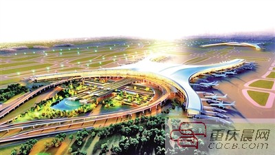 航空 江北机场第三跑道年内建成