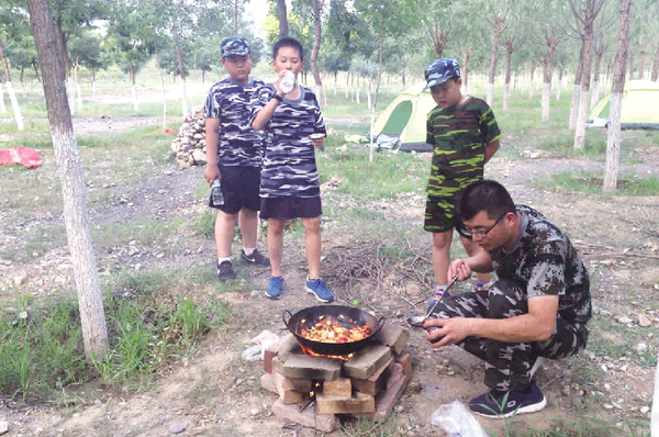 野外怎么搭生火_野外生火图片