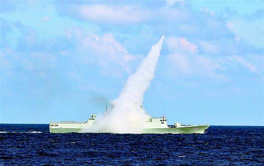 图文:中国军队将坚定不移捍卫国家主权、安全