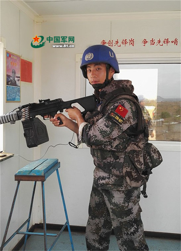 中国赴南苏丹维和步兵营2名遇袭重伤员回国治疗