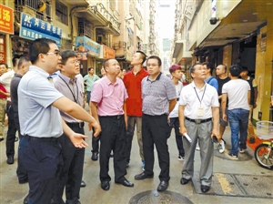 福田区政协委员视察城中村改造