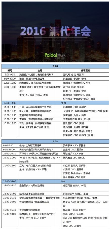 派代年会议题”各种撕”，大佬也疯狂