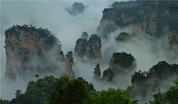 湖南张家界市武陵源区旅游景点