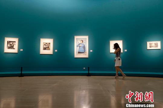“纪念彦涵诞辰100周年”展览亮相中国美术馆