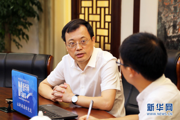 　　图为广州市科技创新委员会主任马正勇