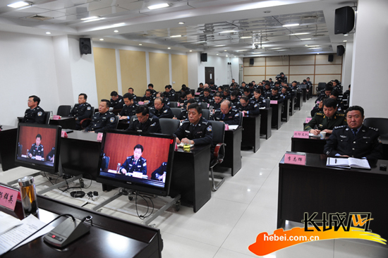 邢台市公安机关部署推进打击犯罪工作