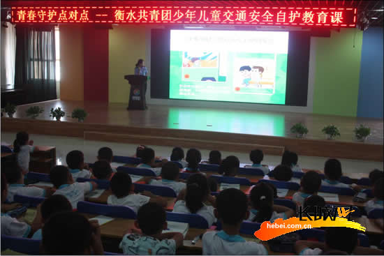 衡水市开展青春守护点对点主题宣传教育活动