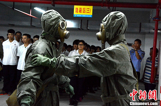 福建龙岩举行 9.18 防空警报试鸣暨人口紧急疏