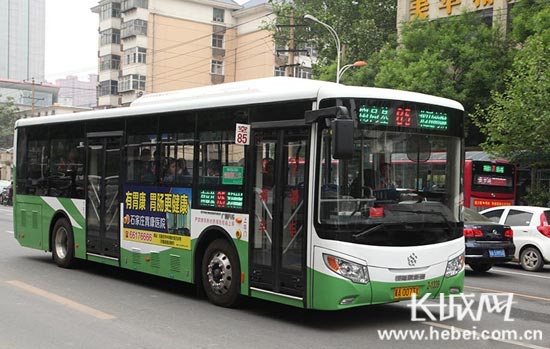 河北金融租赁公司的助力，促成了电动公交车在石家庄落地开花。