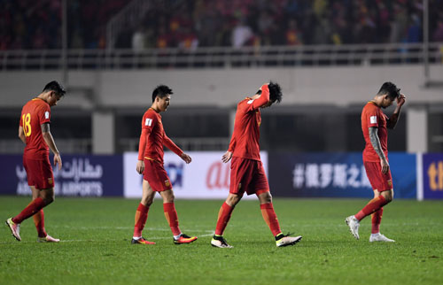 外媒看中国男足败给叙利亚:足球梦仍遥远
