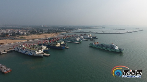 【瞰海南】海口新海港二期工程正稳步进行