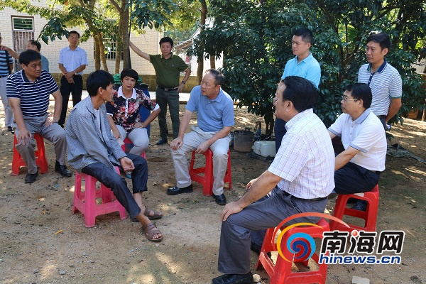 海南省交通厅定点扶贫东方白查村 依托特色资