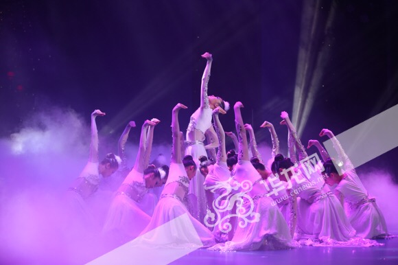 舞蹈《南飞韵》。记者 李裕锟 摄