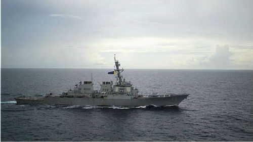 港媒评美第三舰队舰艇首进南海:针对中国意味