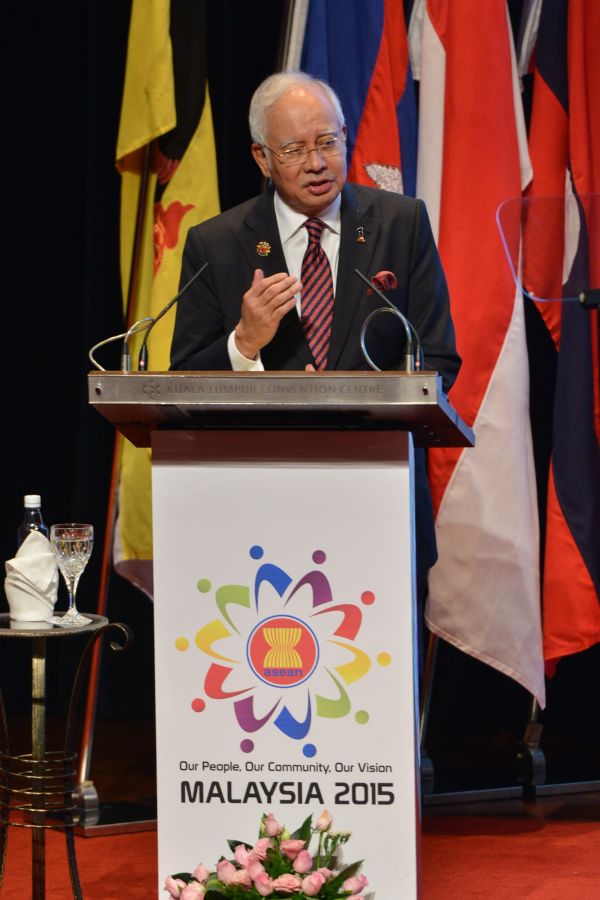 资料图：马来西亚总理纳吉布。新华社发