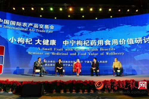 “小枸杞、大健康，中宁枸杞药用、食用价值研讨”