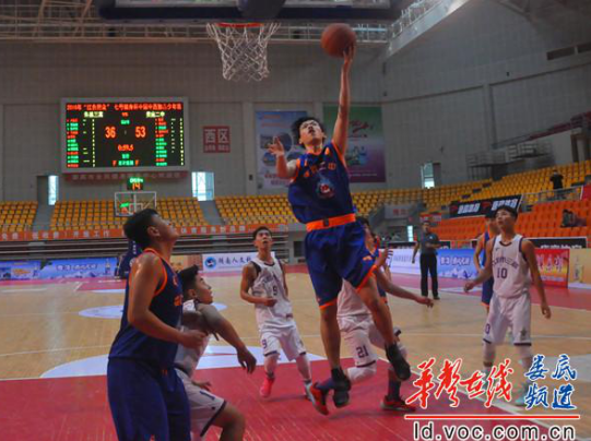 中西部青少年篮球锦标赛男子U17总决赛在娄底