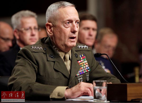 退役上将马蒂斯任美新防长 称应重视中俄威胁