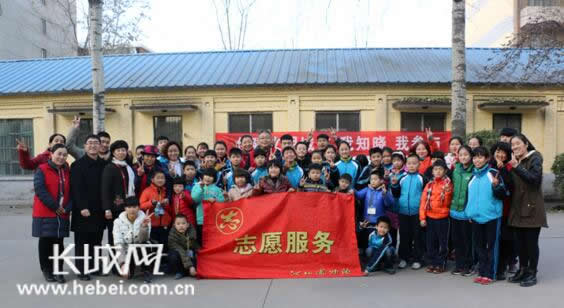 河北博物院志愿服务队走进特教学校开展爱心活