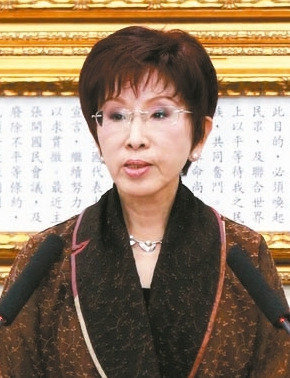 国民党主席洪秀柱。 记者黄义书／摄影 图片来源：台湾《联合报》