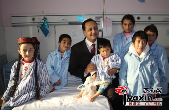 六名塔什库尔干县先天性心脏病儿童成功手术将