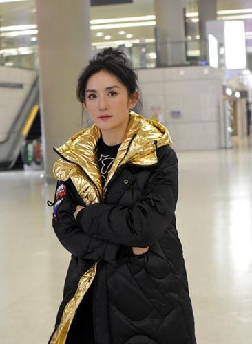 谢娜机场照最新2018图片